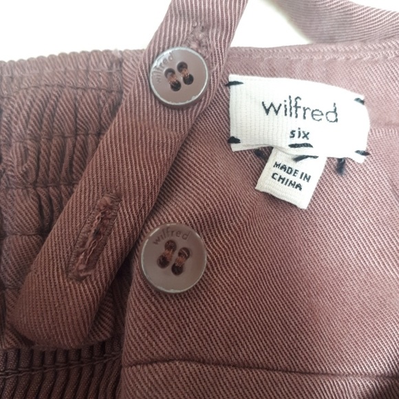 Aritzia Wilfred Black Maroon Dress 6 - Picture 10 of 10